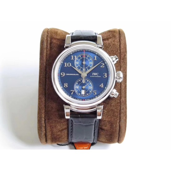 IWC-Portugieser Chronograph Classic 42mm SS/LE Blue ZF A7750