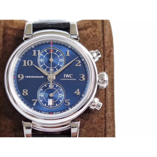 IWC-Portugieser Chronograph Classic 42mm SS/LE Blue ZF A7750