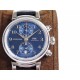 IWC-Portugieser Chronograph Classic 42mm SS/LE Blue ZF A7750