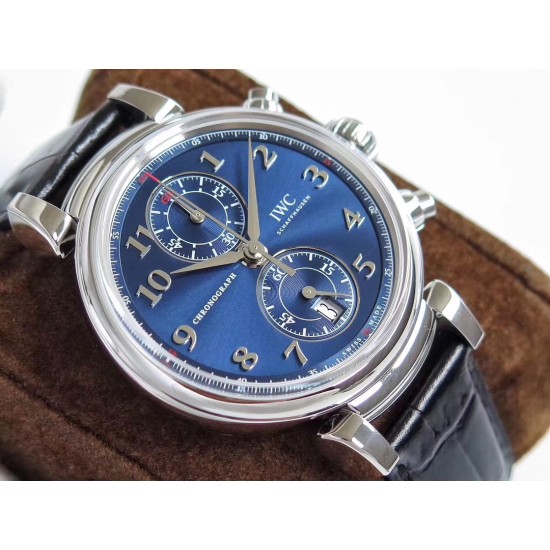 IWC-Portugieser Chronograph Classic 42mm SS/LE Blue ZF A7750