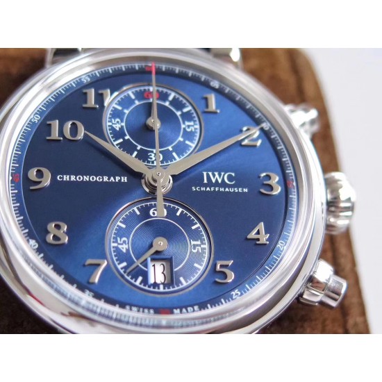 IWC-Portugieser Chronograph Classic 42mm SS/LE Blue ZF A7750