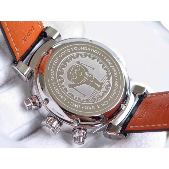 IWC-Portugieser Chronograph Classic 42mm SS/LE Blue ZF A7750