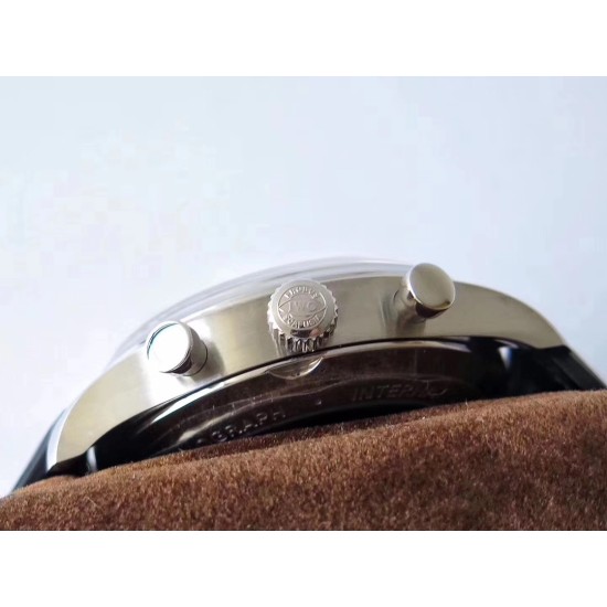 IWC-Portugieser Chronograph Classic 42mm SS/LE White ZF A7750