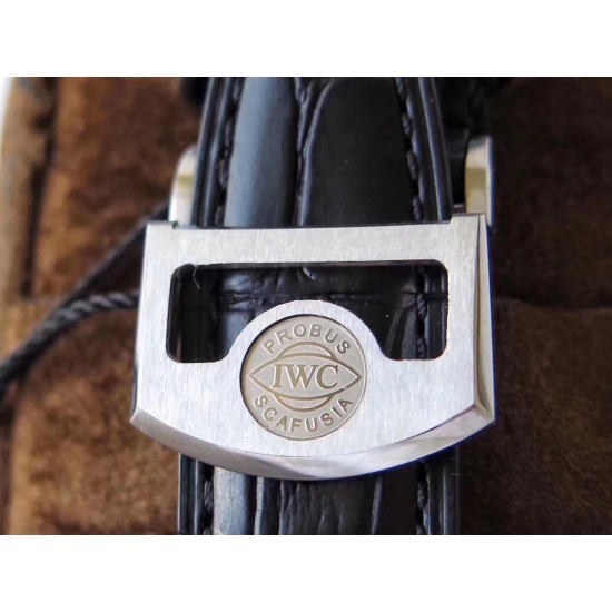 IWC-Portugieser Chronograph Classic 42mm SS/LE White ZF A7750