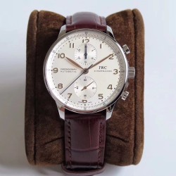 Portuguese Chrono 40mm SS/LE White/Num ZF V2 A7750