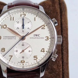 Portuguese Chrono 40mm SS/LE White/Num ZF V2 A7750