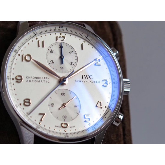 Portuguese Chrono 40mm SS/LE White/Num ZF V2 A7750