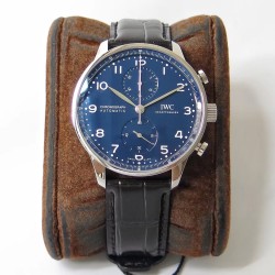 Portuguese Chrono 40mm SS/LE Blue/Num ZF V2 A7750