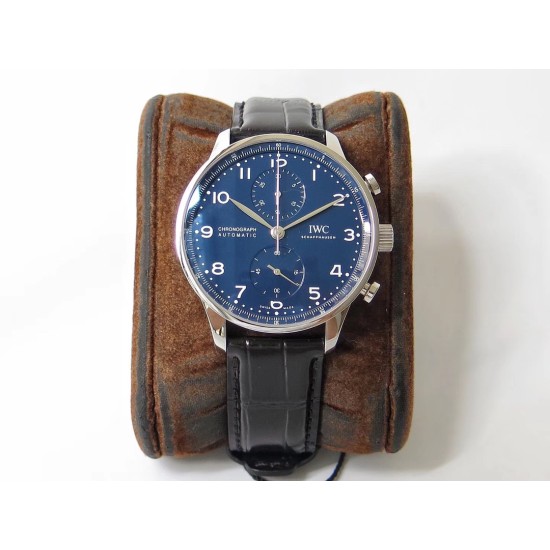 Portuguese Chrono 40mm SS/LE Blue/Num ZF V2 A7750