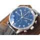 Portuguese Chrono 40mm SS/LE Blue/Num ZF V2 A7750