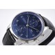 IWC-Portugieser Chrono IW371605 41mm SS/LE Blue/Num ZF A69355
