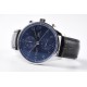IWC-Portugieser Chrono IW371605 41mm SS/LE Blue/Num ZF A69355
