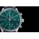 Portuguese Chrono 40mm SS/LE Green/Num ZF V2 A7750