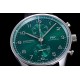 Portuguese Chrono 40mm SS/LE Green/Num ZF V2 A7750
