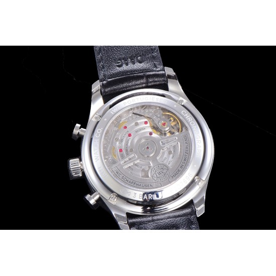 Portuguese Chrono 40mm SS/LE Green/Num ZF V2 A7750