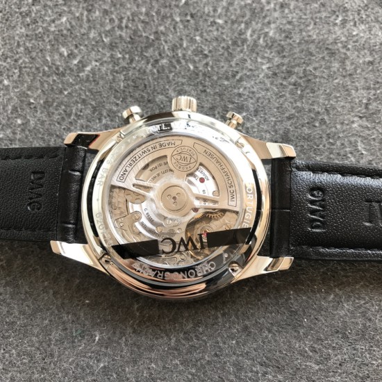 Portuguese Chrono 40mm SS/LE Green/Num ZF V2 A7750