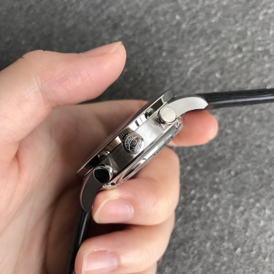 IWC-Portugieser Chrono IW371605 41mm SS/LE Blue/Num ZF A69355