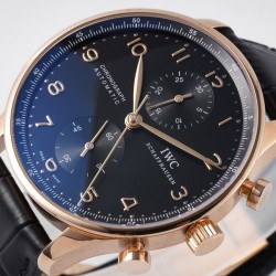 Portuguese Chrono 40mm RG/LE Black/Num ZF V2 A7750