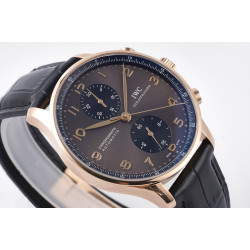 Portuguese Chrono 40mm RG/LE Brown/Num ZF V2 A7750