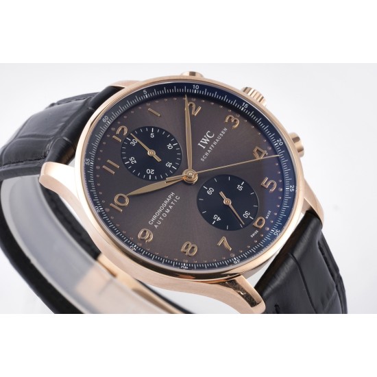 Portuguese Chrono 40mm RG/LE Brown/Num ZF V2 A7750