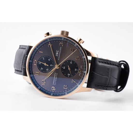 Portuguese Chrono 40mm RG/LE Brown/Num ZF V2 A7750