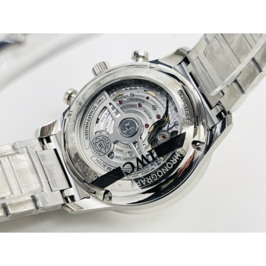 Portuguese Chrono IW371617 41mm SS/SS White/Num ZF A69355