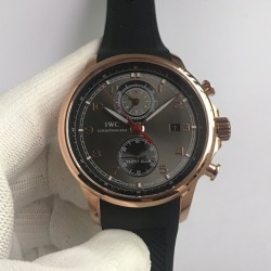 Portuguese Chrono Classic IW390209 45mm RG/RU Grey Cal.89360