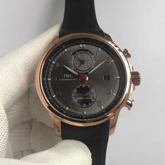 Portuguese Chrono Classic IW390209 45mm RG/RU Grey Cal.89360