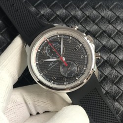 Portuguese Chrono Classic IW390209 45mm SS/RU Textured Black Cal.89360