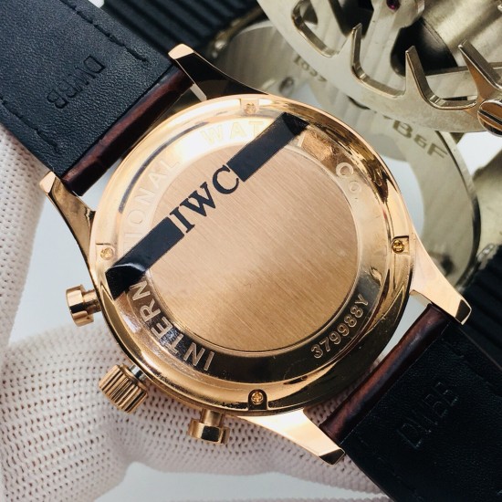 Portuguese Chrono 40mm RG/LE Black/Num TWF A7750