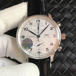 Portuguese Chrono 40mm SS/LE White/Num TWF A7750
