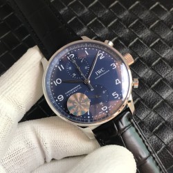 Portuguese Chrono 40mm SS/LE Blue/Num TWF A7750