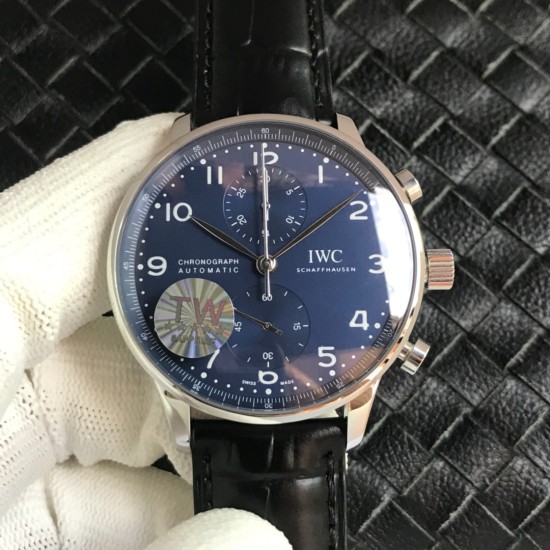 Portuguese Chrono 40mm SS/LE Blue/Num TWF A7750