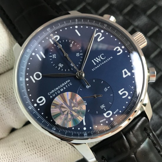 Portuguese Chrono 40mm SS/LE Blue/Num TWF A7750
