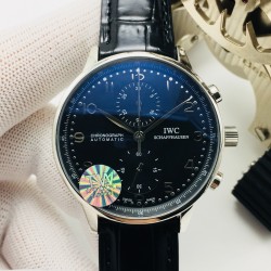 Portuguese Chrono 40mm SS/LE Black/Num TWF A7750