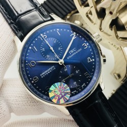 Portuguese Chrono 40mm SS/LE Blue/Num TWF A7750