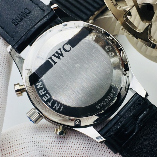 Portuguese Chrono 40mm SS/LE White/Num TWF A7750