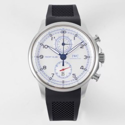 IWC-Portugieser Chronograph Classic  IW390704 45mm SS/RU White Cal.89361