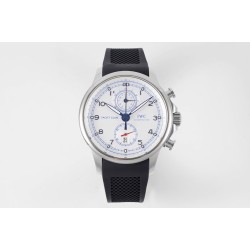 IWC-Portugieser Chronograph Classic  IW390704 45mm SS/RU White Cal.89361