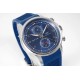 IWC-Portugieser Chronograph Classic IW390704 45mm SS/RU Blue Cal.89361