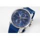 IWC-Portugieser Chronograph Classic IW390704 45mm SS/RU Blue Cal.89361