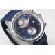 IWC-Portugieser Chronograph Classic IW390704 45mm SS/RU Blue Cal.89361