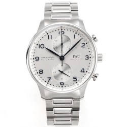 Portuguese Chrono 41mm SS/SS White Dial V6SF A69355