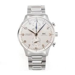 Portuguese Chrono 41mm SS/SS White Dial V6SF A69355