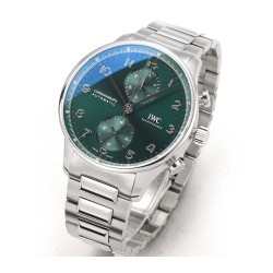 Portuguese Chrono 41mm SS/SS Green Dial V6SF A69355