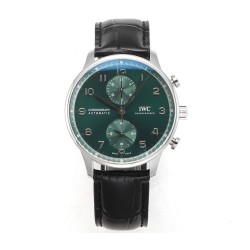 Portuguese Chrono 41mm SS/LE Green Dial V6SF A69355
