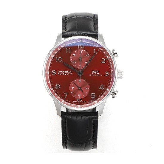 Portuguese Chrono 41mm SS/LE Red Dial V6SF A69355