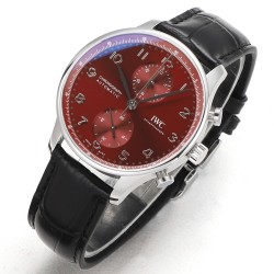 Portuguese Chrono 41mm SS/LE Red Dial V6SF A69355