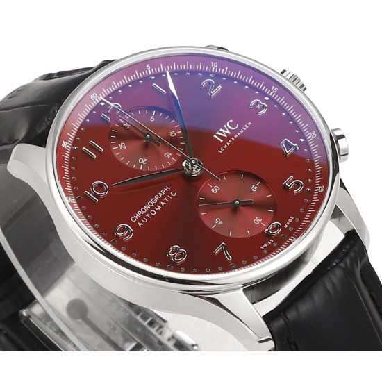 Portuguese Chrono 41mm SS/LE Red Dial V6SF A69355