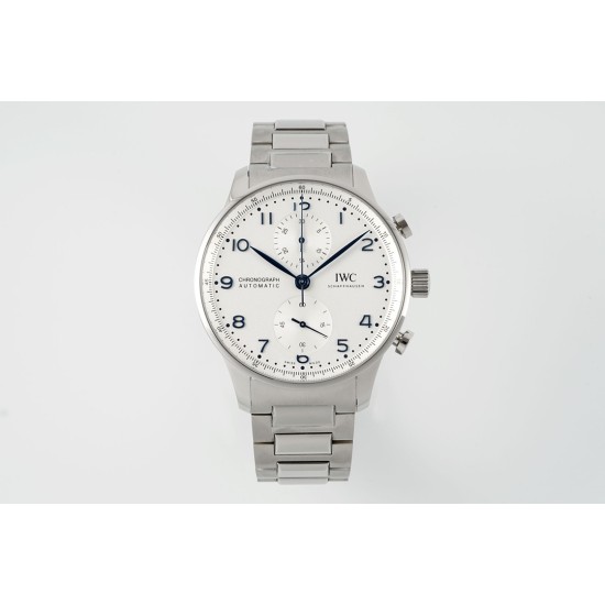 Portugueser Chrono 41mm SS/SS White/Num AZF A69355